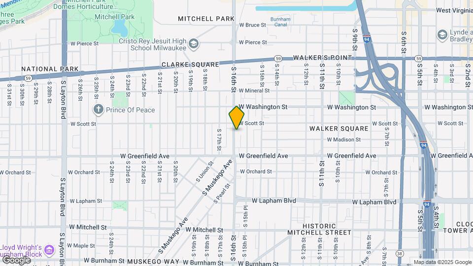 1224 S Cesar E Chavez Dr, Unit B Map and Location Details