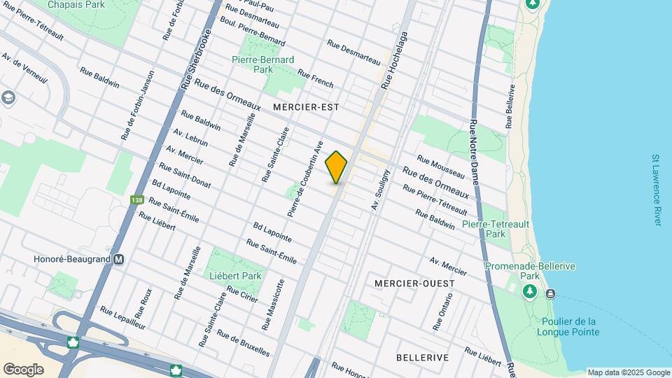 8561 Hochelaga Rue Map and Location Details