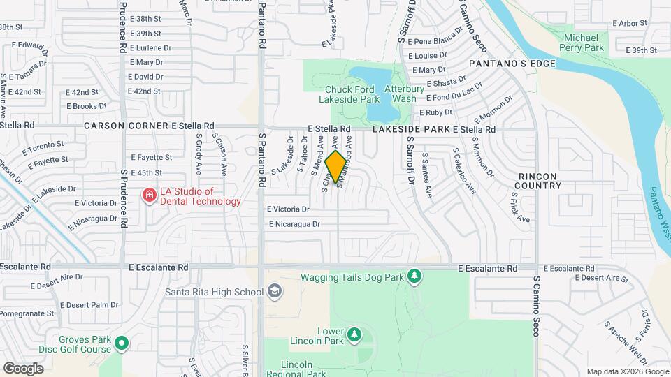 3434 S Manitoba Ave Map and Location Details