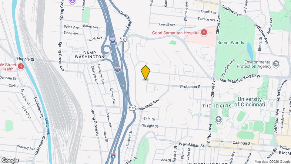 2959 Deckebach Ave Map and Location Details