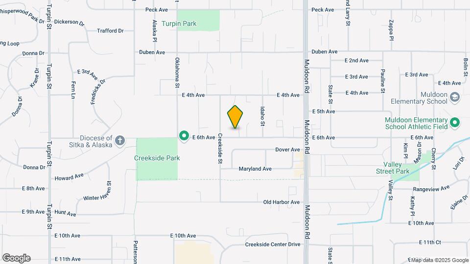 7529 E 6th Ave Mapa y Detalles de la Ubicación