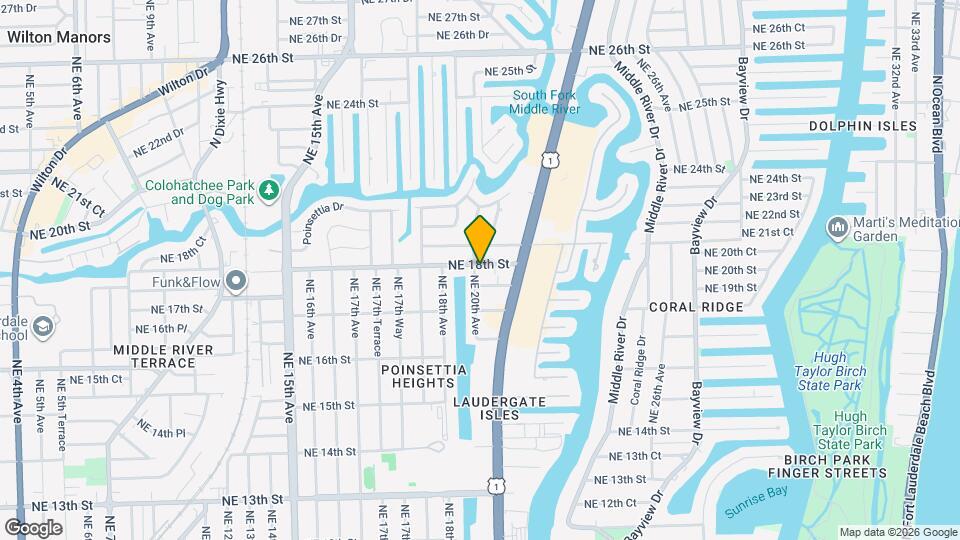 2000 NE 18th St Mapa y Detalles de la Ubicación