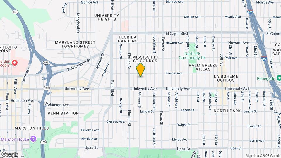 3963 Alabama St Map and Location Details