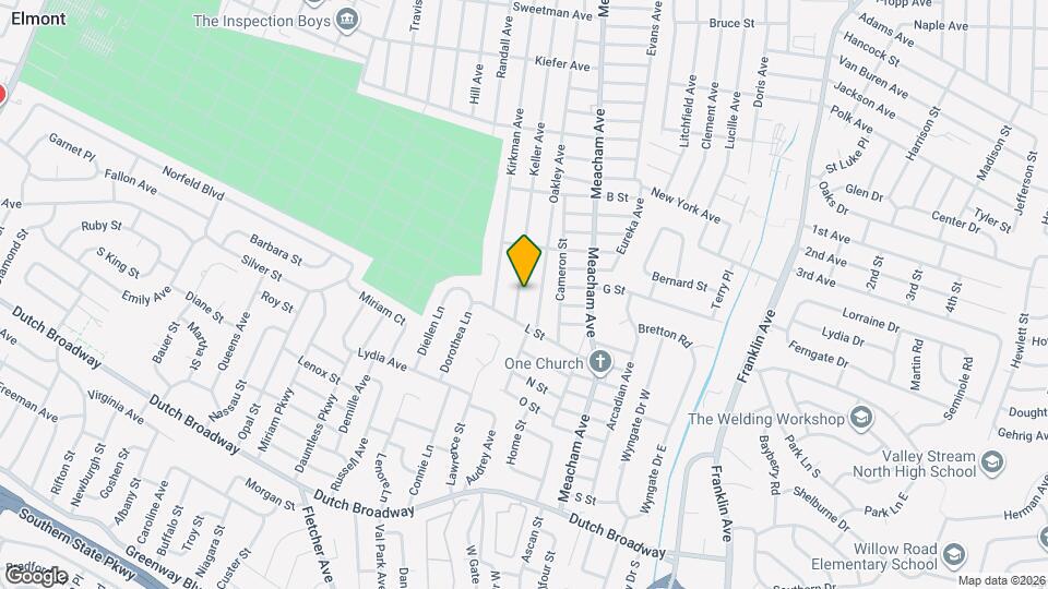 565 Keller Ave, Unit 2nd Floor Mapa y Detalles de la Ubicación