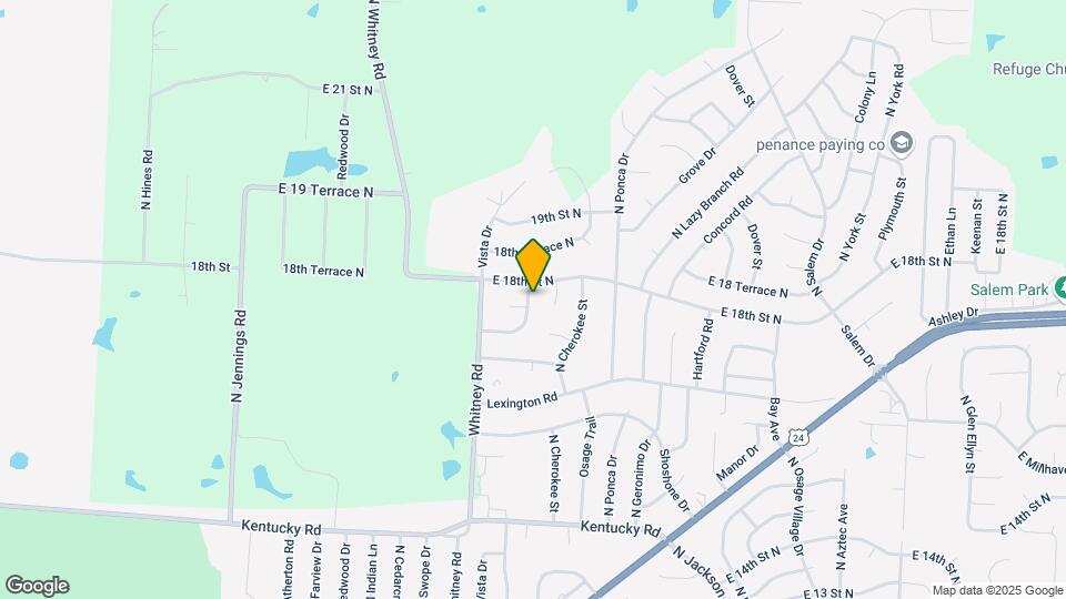 1711 Viking Dr Map and Location Details