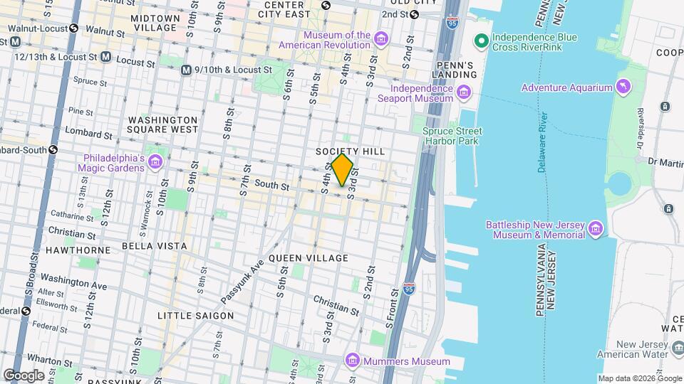 315 South St Mapa y Detalles de la Ubicación