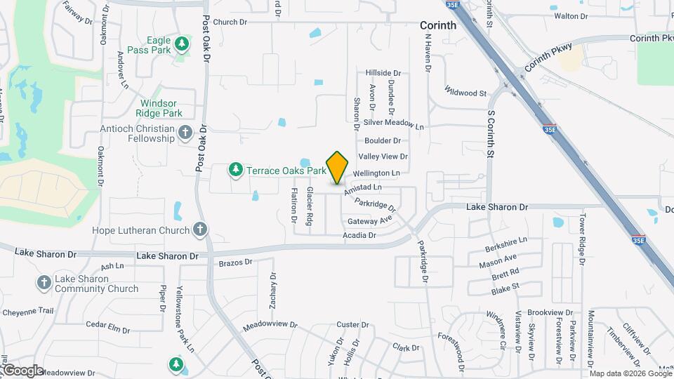 2517 Amistad Ln Map and Location Details