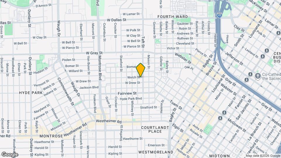 303 Welch St Map and Location Details