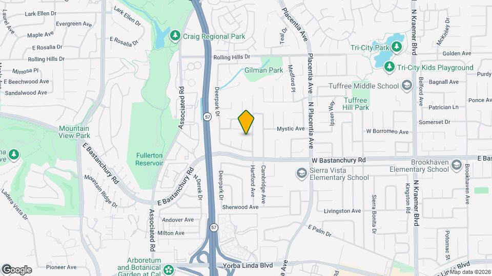 2418 Thorn Pl Map and Location Details