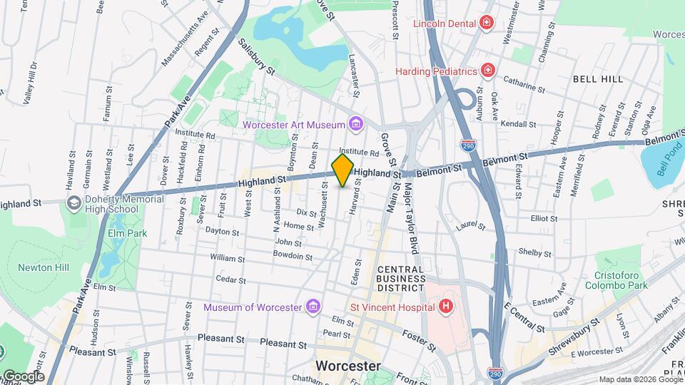 22 Lancaster St Map and Location Details