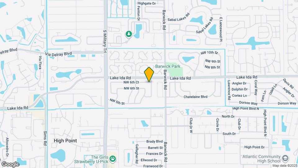 4660 NW 6th Ct Map and Location Details