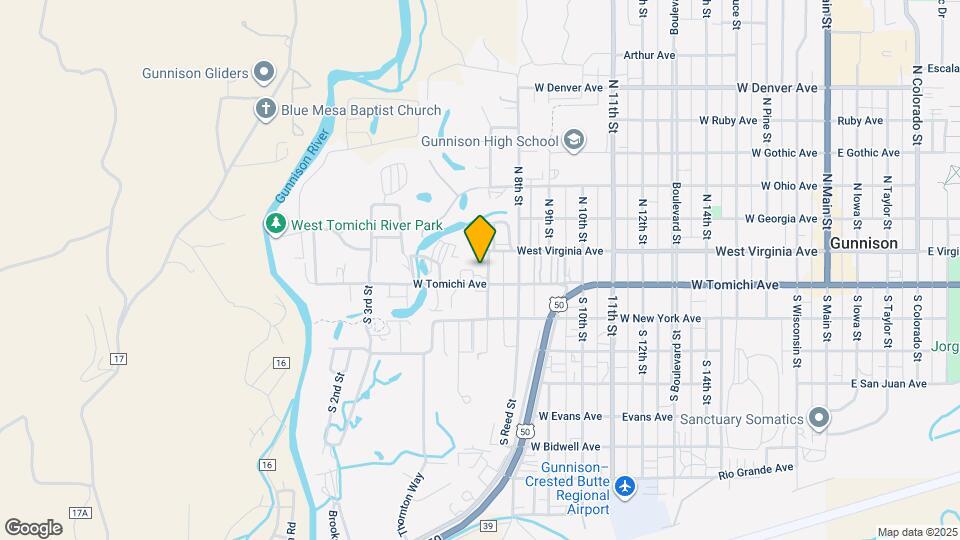 1206 W Tomichi Ave, Unit 4 Map and Location Details