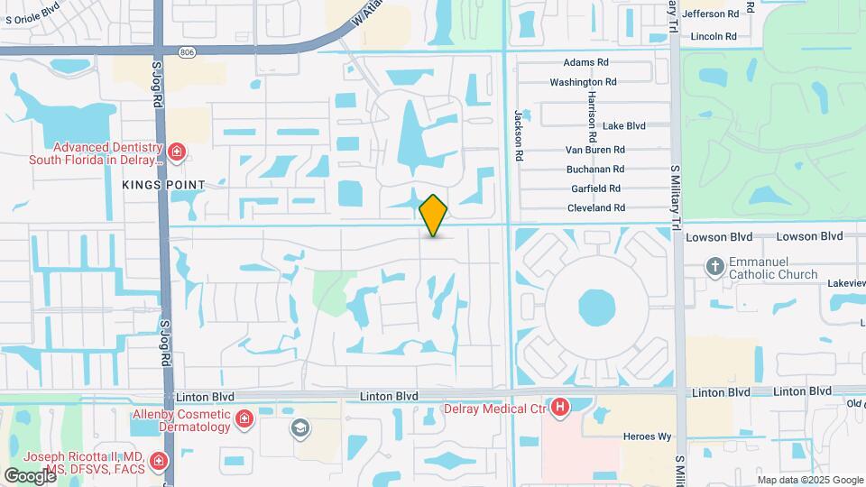 545 Normandy Ln Map and Location Details