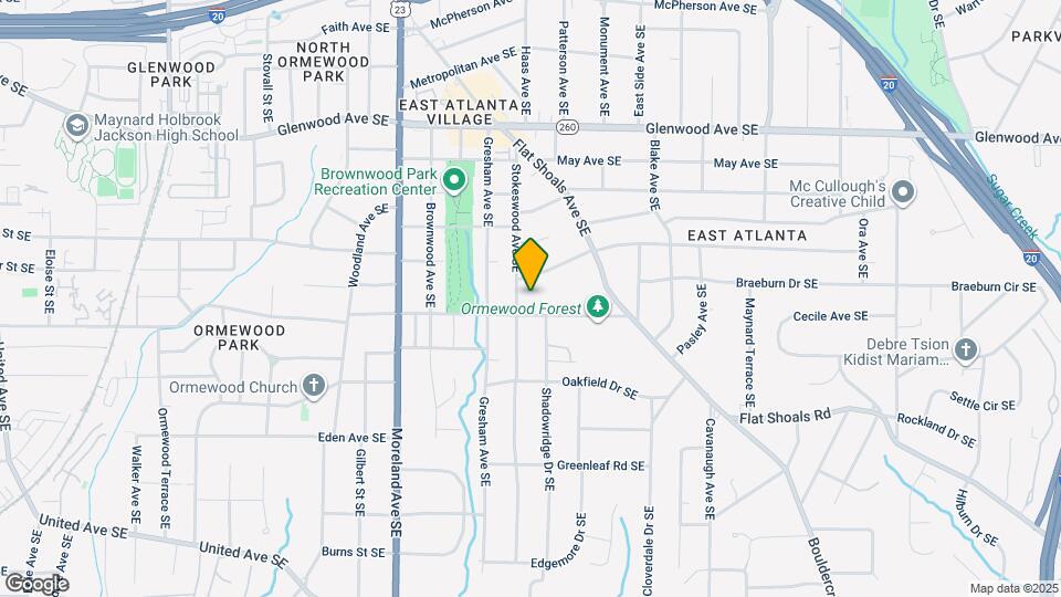 716 Stokeswood Ave SE Map and Location Details
