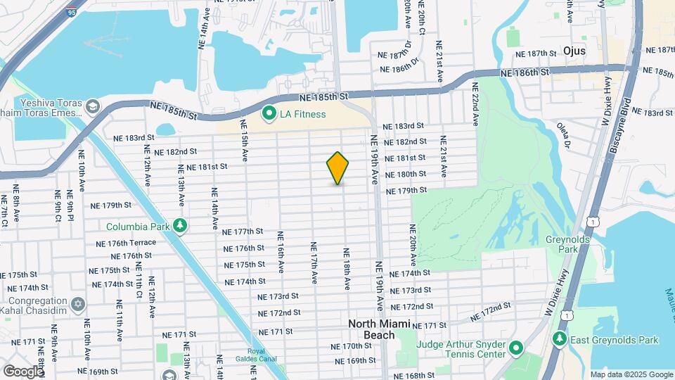 1787 NE 179th St Map and Location Details