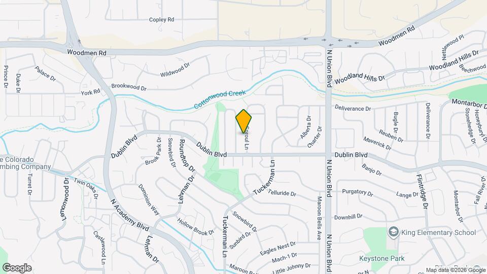 6566 Sproul Ln Map and Location Details