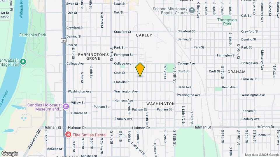 1222 S 10th St Map and Location Details