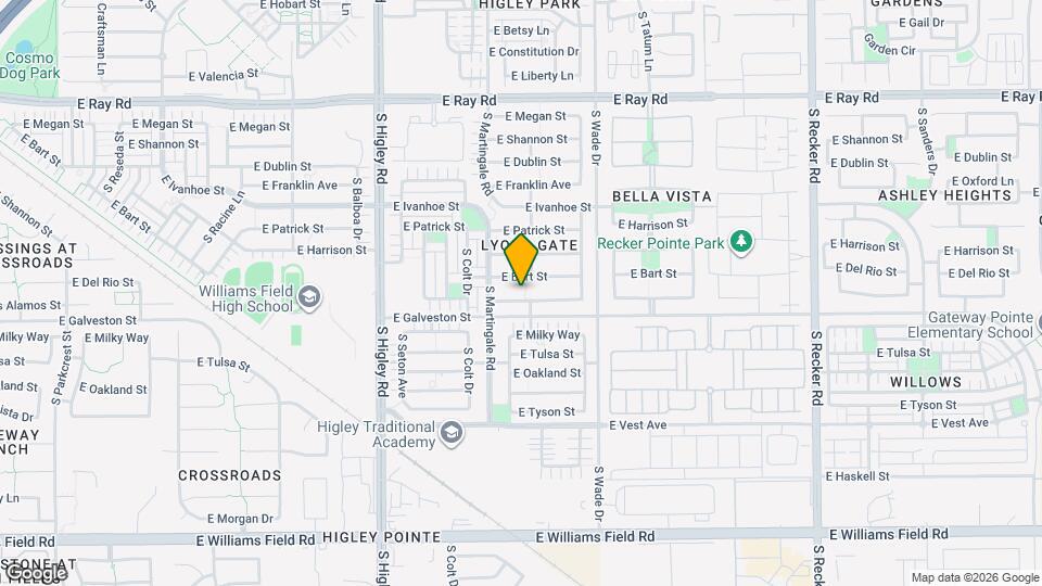 3458 E Loma Vista St Map and Location Details