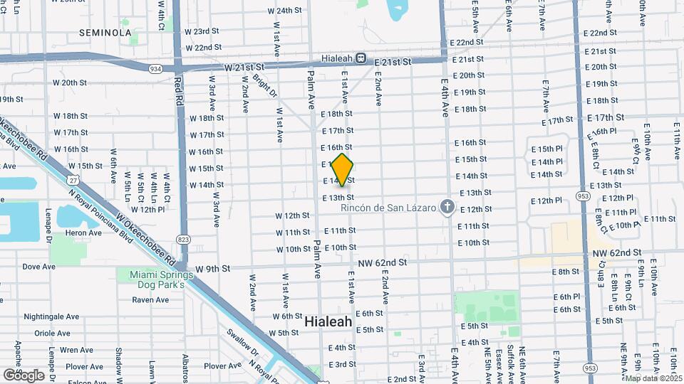 75 E 13th St Map and Location Details