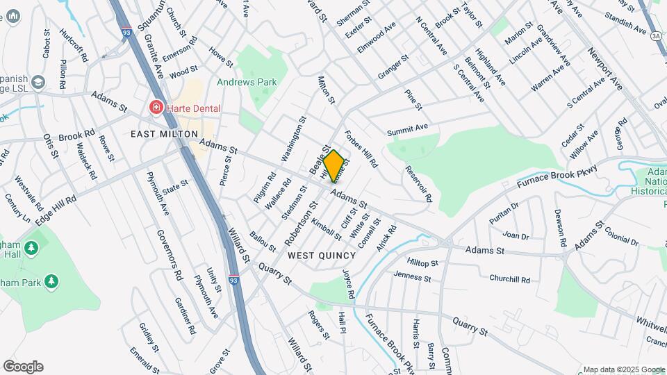 657 Adams St, Unit 2 Map and Location Details