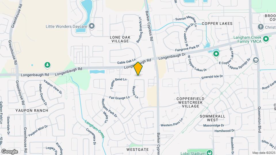 18110 Shallow Leaf Ln Map and Location Details