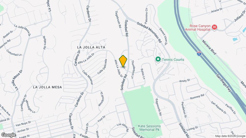 2222 Bahia Dr Map and Location Details