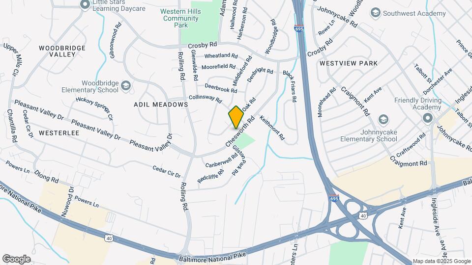 6106 Chesworth Rd Mapa y Detalles de la Ubicación