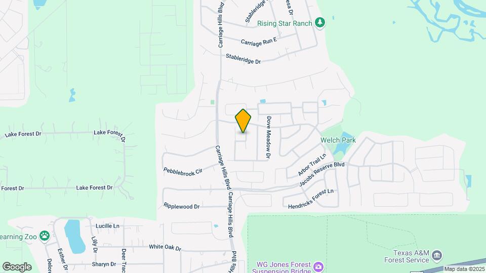 154 Meadow Grove Dr Map and Location Details