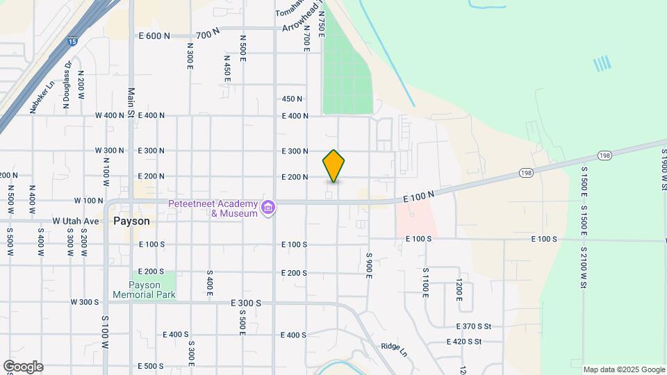 742 E 200 N Map and Location Details