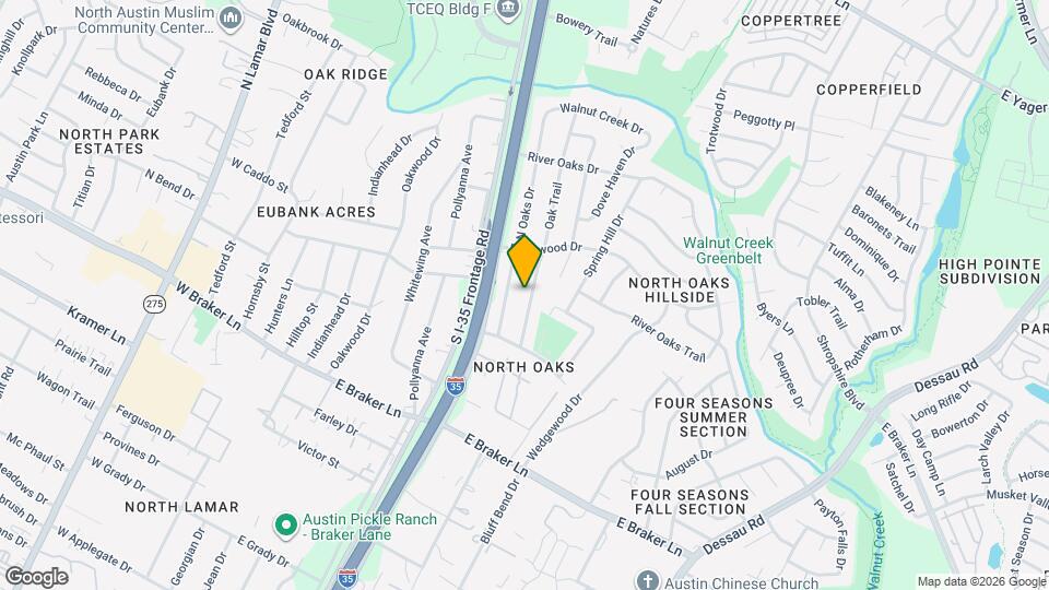 11512 Oak Trail Map and Location Details