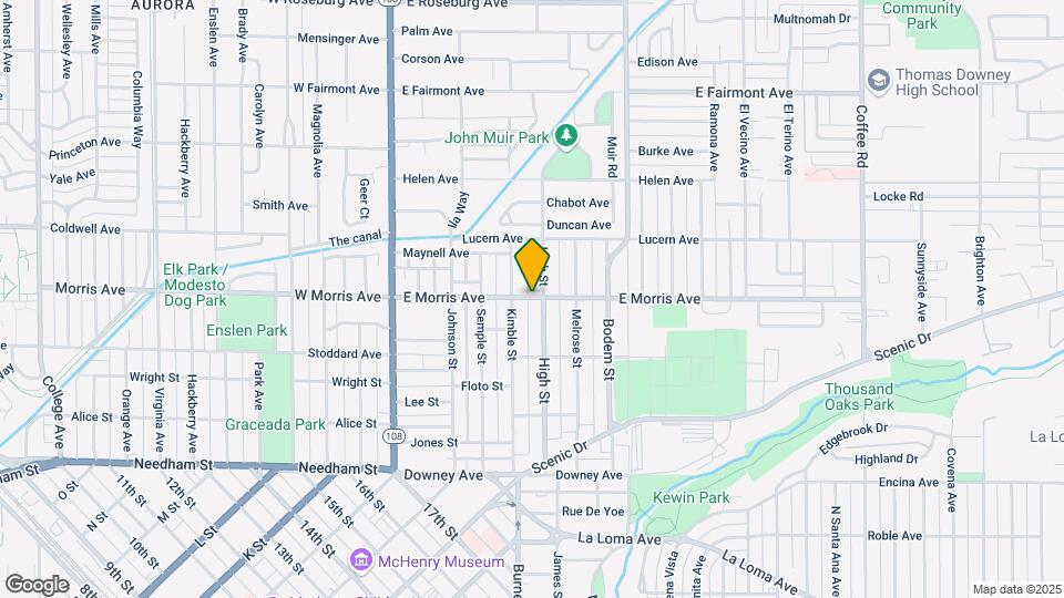 420 E Morris Ave Map and Location Details