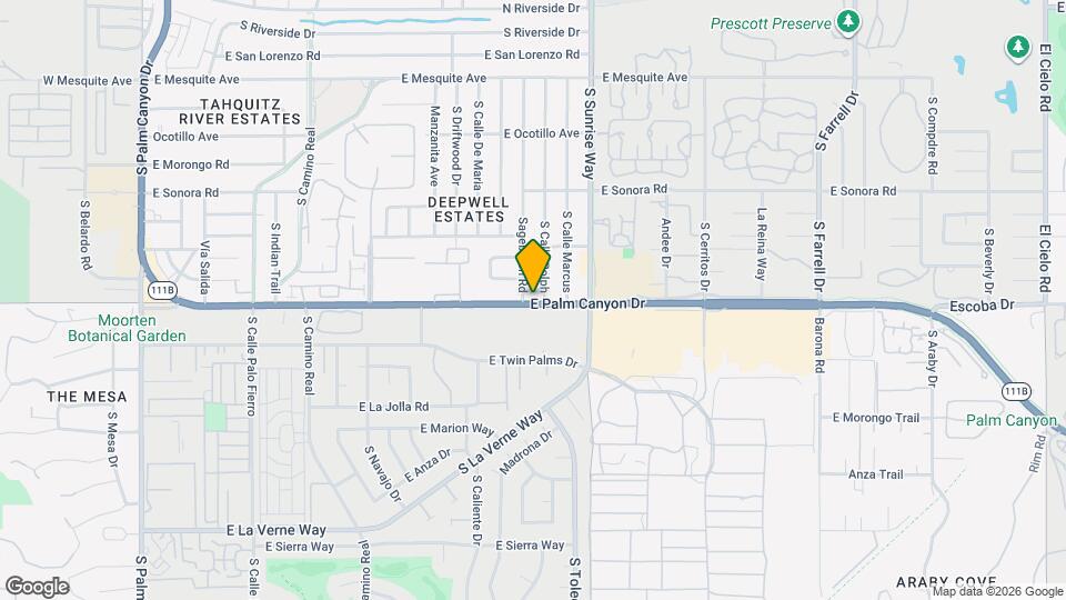 Sagebrush Apartments Map and Location Details