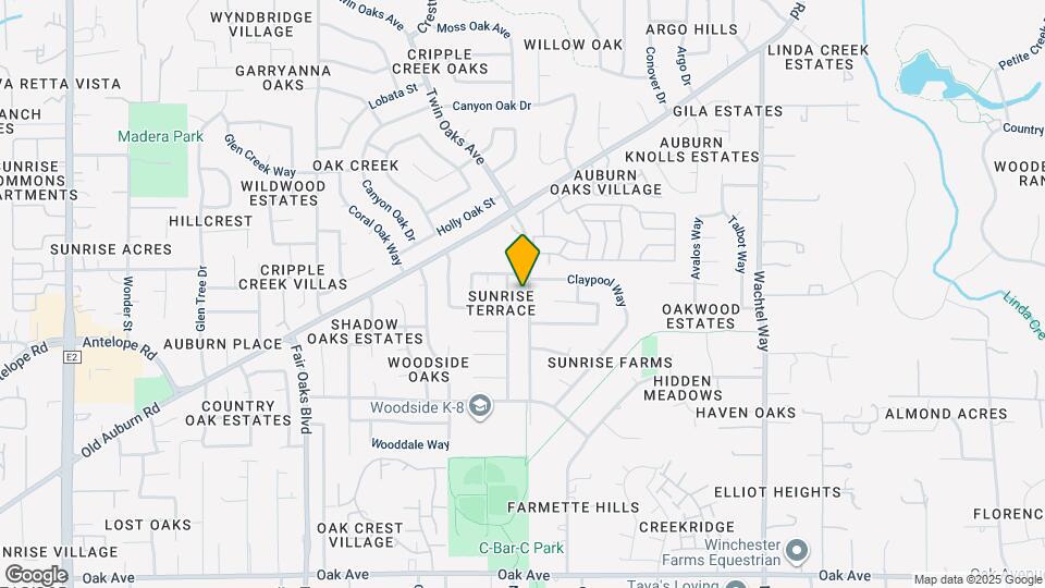 7825 Wintergreen Dr Map and Location Details