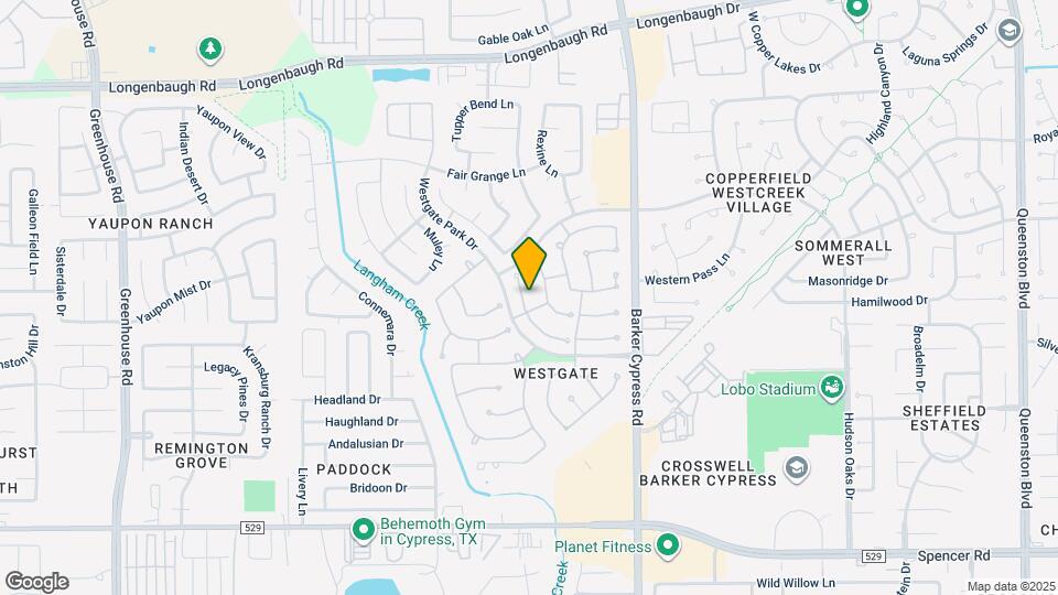 7506 Parkcross Pl Mapa y Detalles de la Ubicación