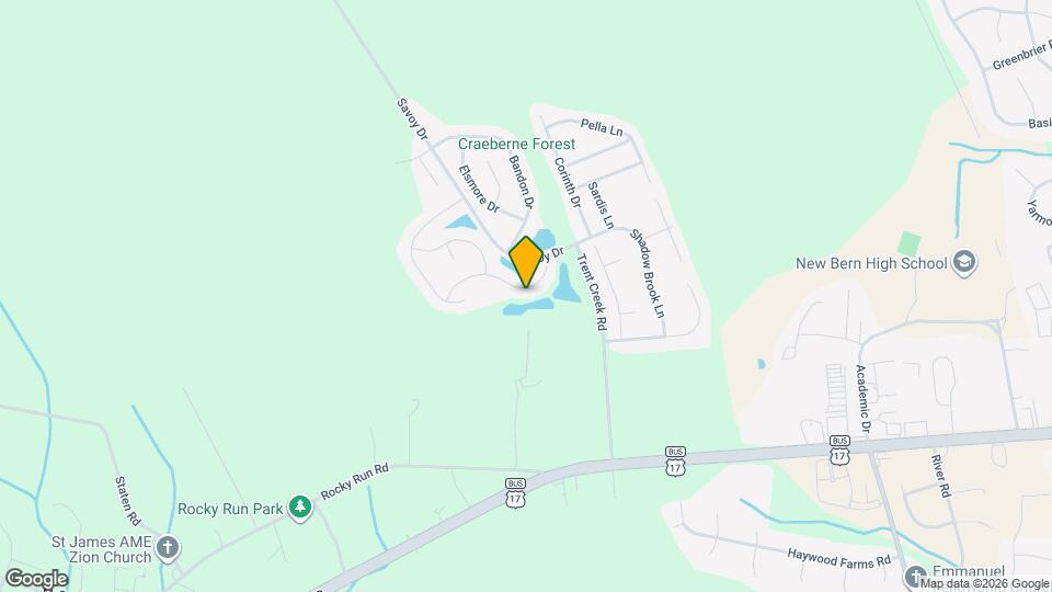 117 Craftsman Dr Map and Location Details
