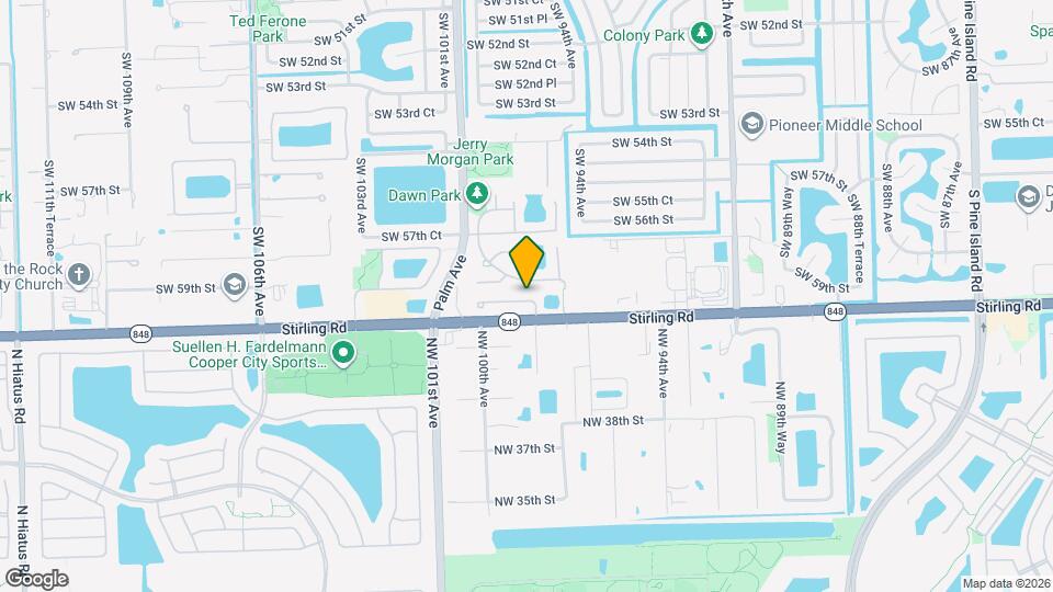 9715 Darlington Pl Map and Location Details