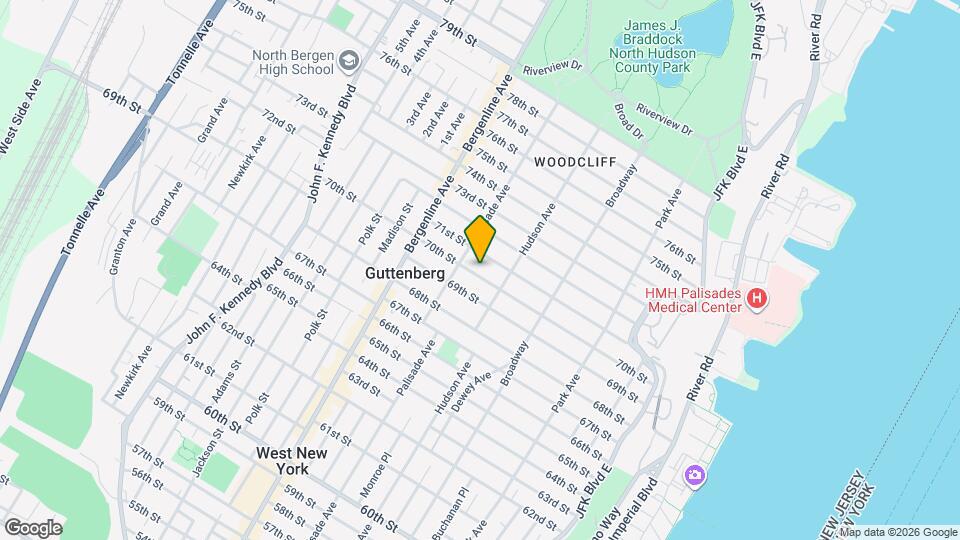 324 70th St Map and Location Details