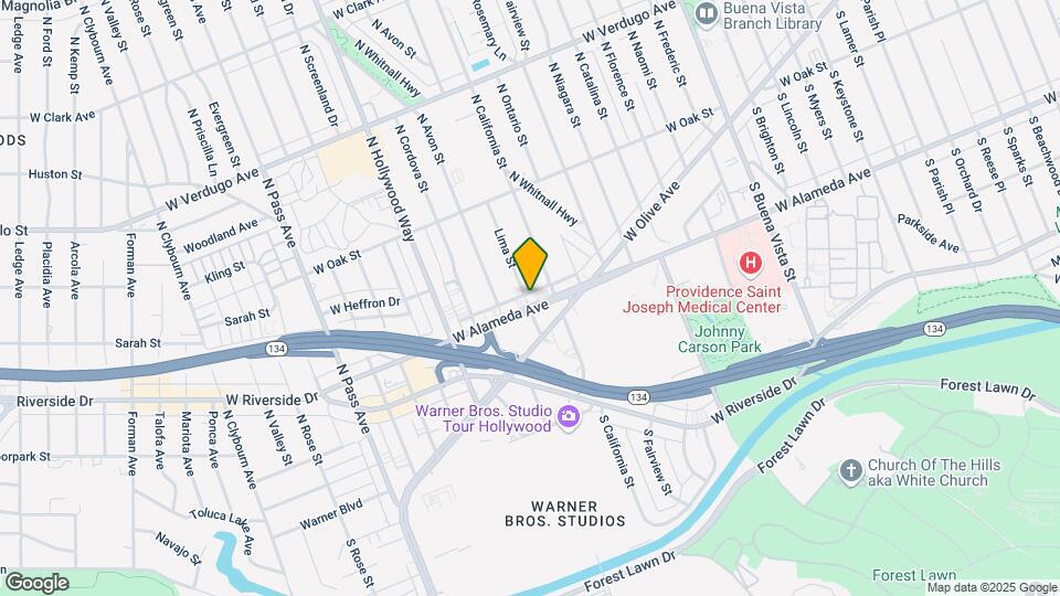 200 N Lima St Map and Location Details