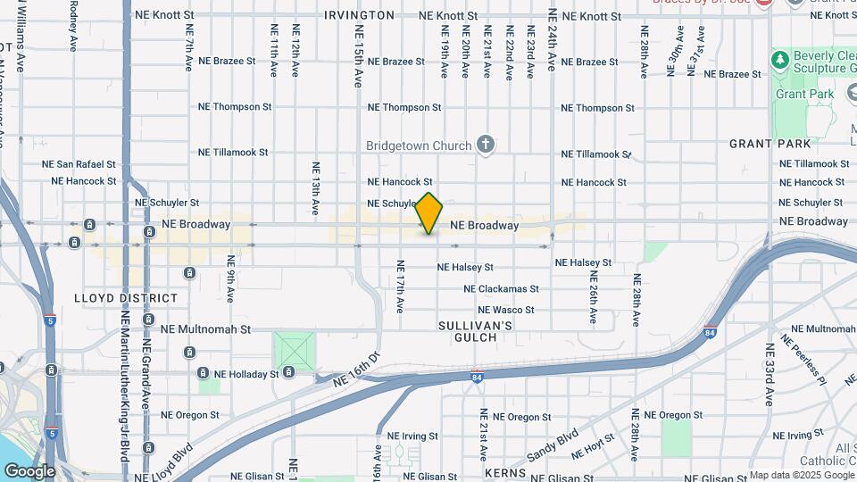 1823 NE Weidler St Map and Location Details