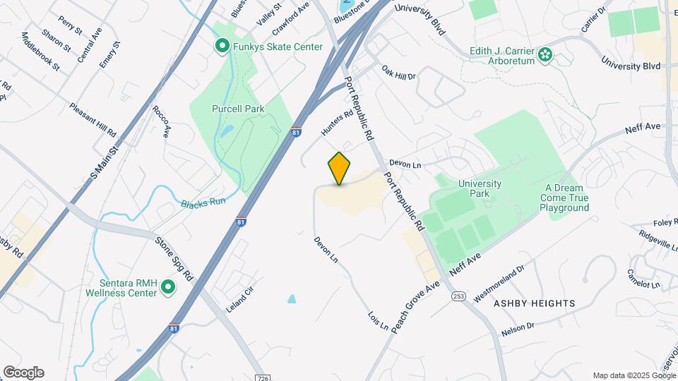 1332 Devon Ln Map and Location Details