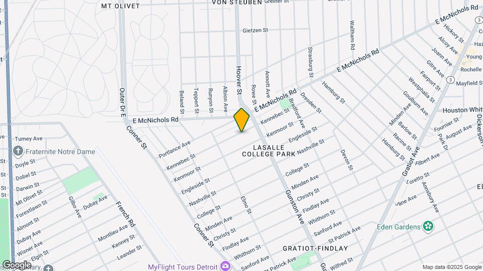 11510 Kennebec St Mapa y Detalles de la Ubicación