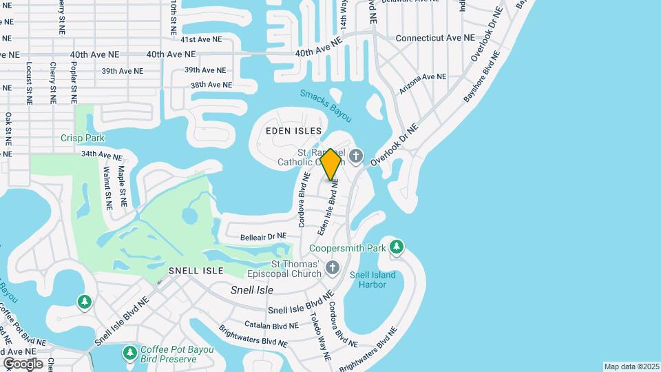 1180 Eden Isle Blvd NE Map and Location Details