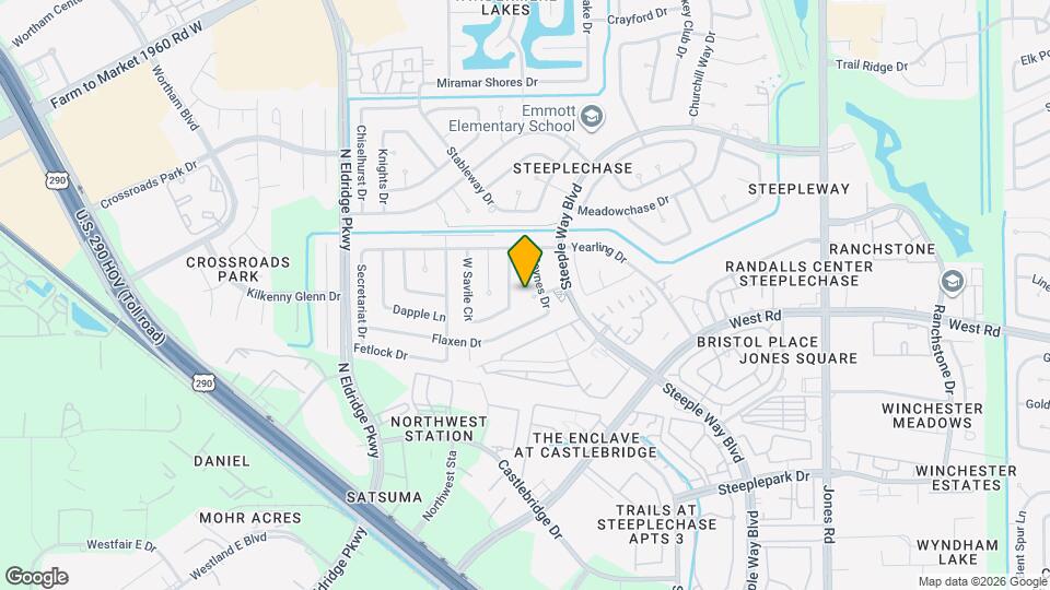 12010 Roan Dr Map and Location Details