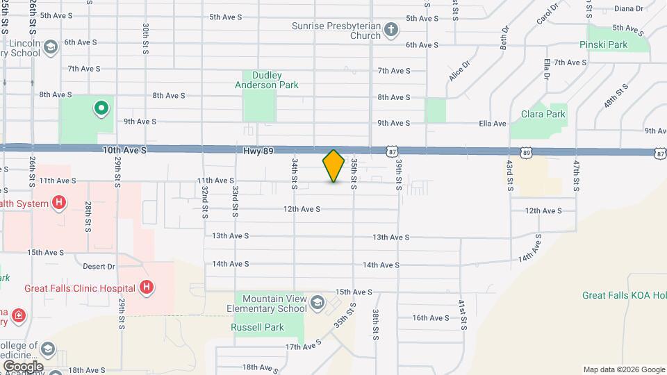 3440 11th Ave S Map and Location Details