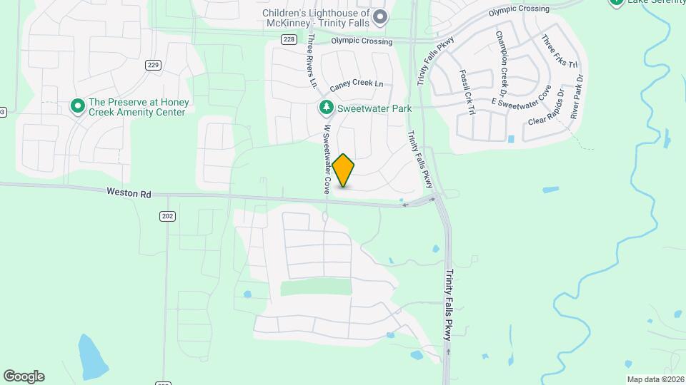 1025 Spring Falls Dr Map and Location Details