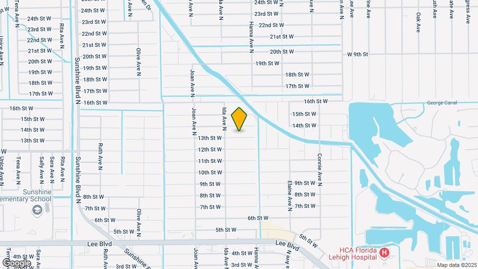 2812 13th St W Map and Location Details