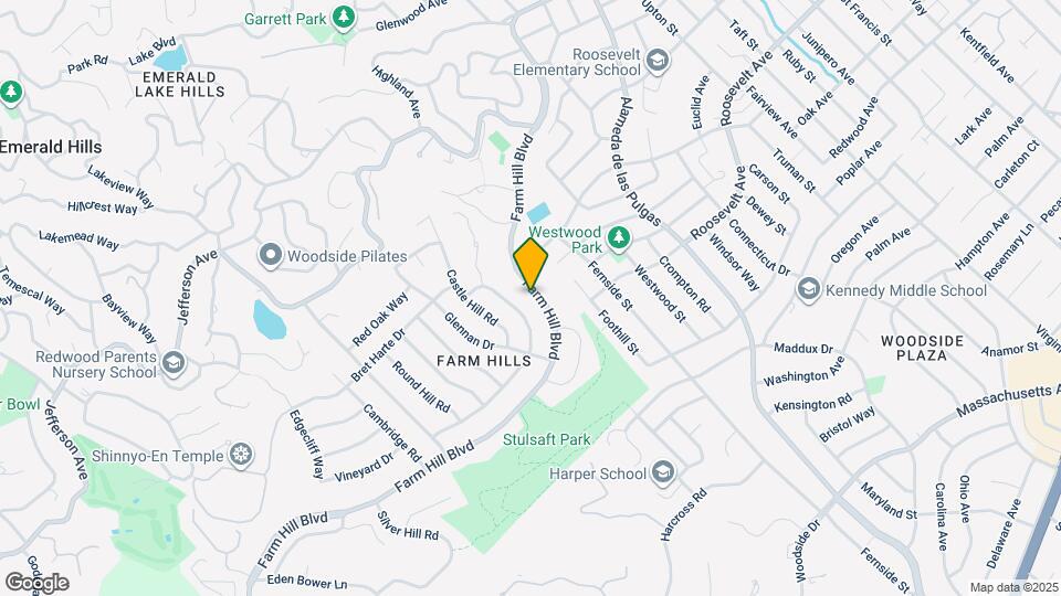 3662 Farm Hill Blvd Map and Location Details