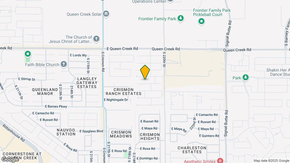 21866 E Stirrup Ct Map and Location Details