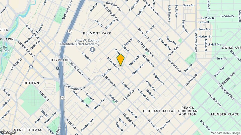 4519 Lafayette St Map and Location Details