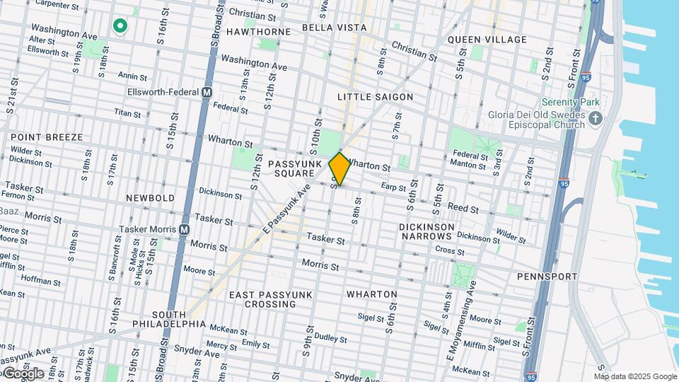 826 Reed St Map and Location Details